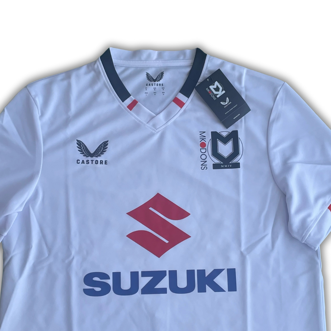 MK Dons 2023/24 Home Shirt (BNWT) - Multiple Sizes