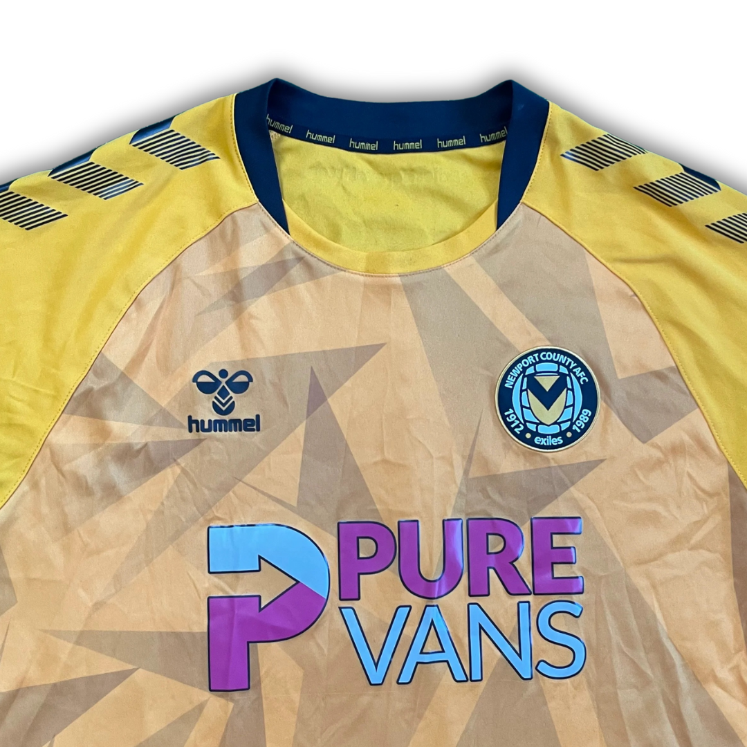 Newport County 2021/22 Home Shirt (Excellent) - Size L