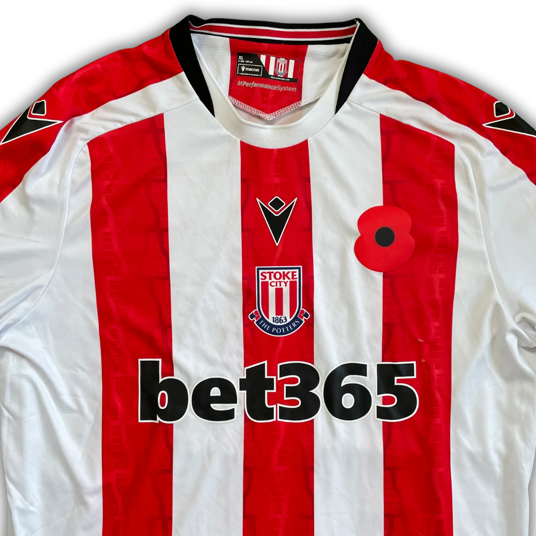 Stoke City 2024/25 Home Shirt (Very Good) - Size XL