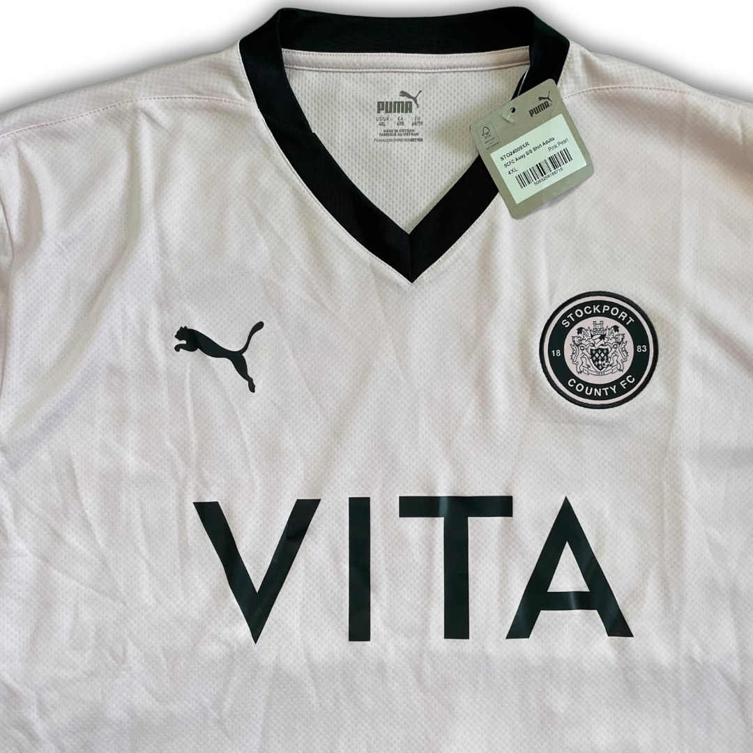 Stockport County 2024/25 Away Shirt (BNWT) - Multiple Sizes