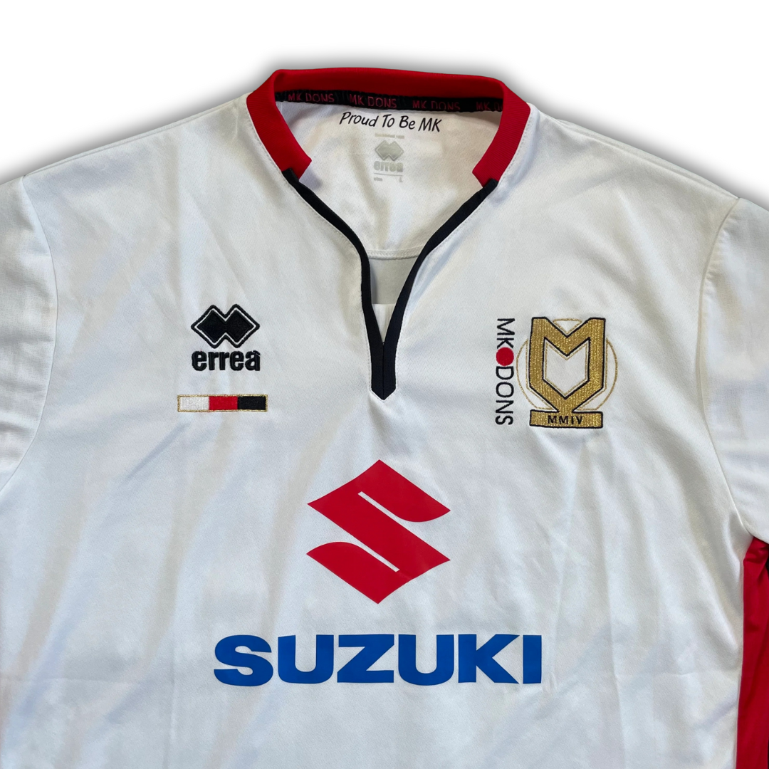 MK Dons 2015/16 Home Shirt (Very Good) - Size L