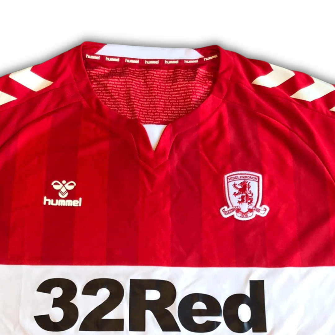 Middlesbrough 2018/19 Home Shirt (Excellent) - Size 3XL