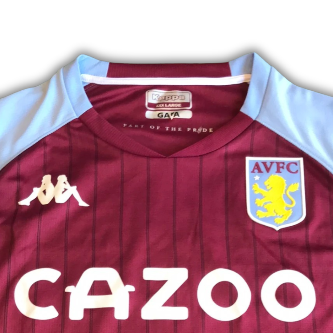 Aston Villa 2020/21 Home Shirt (Excellent) - Size 3XL