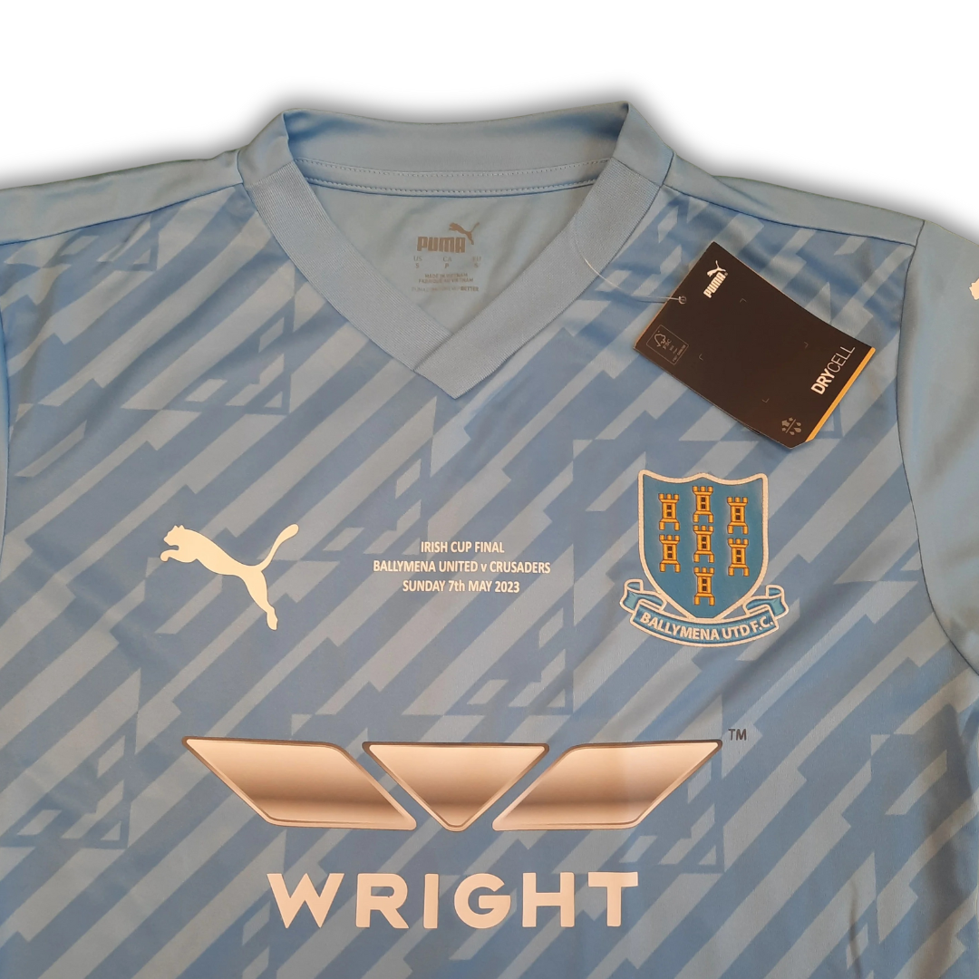 Ballymena United 2022/23 Home 'Cup Final' Shirt (BNWT) - Size S