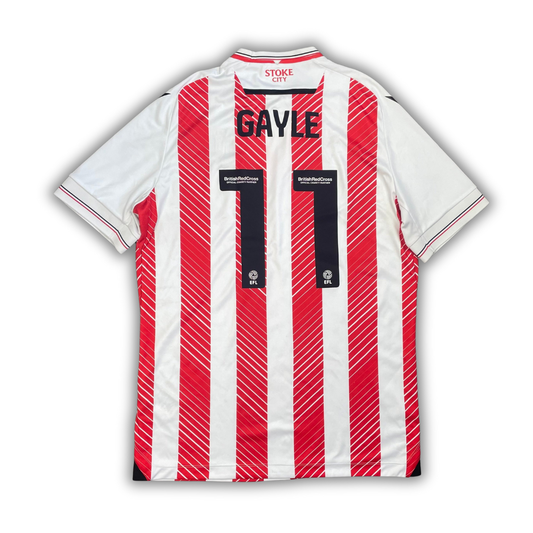 Stoke City 2022/23 "Gayle #11" Home Shirt (Excellent) - Size XXL