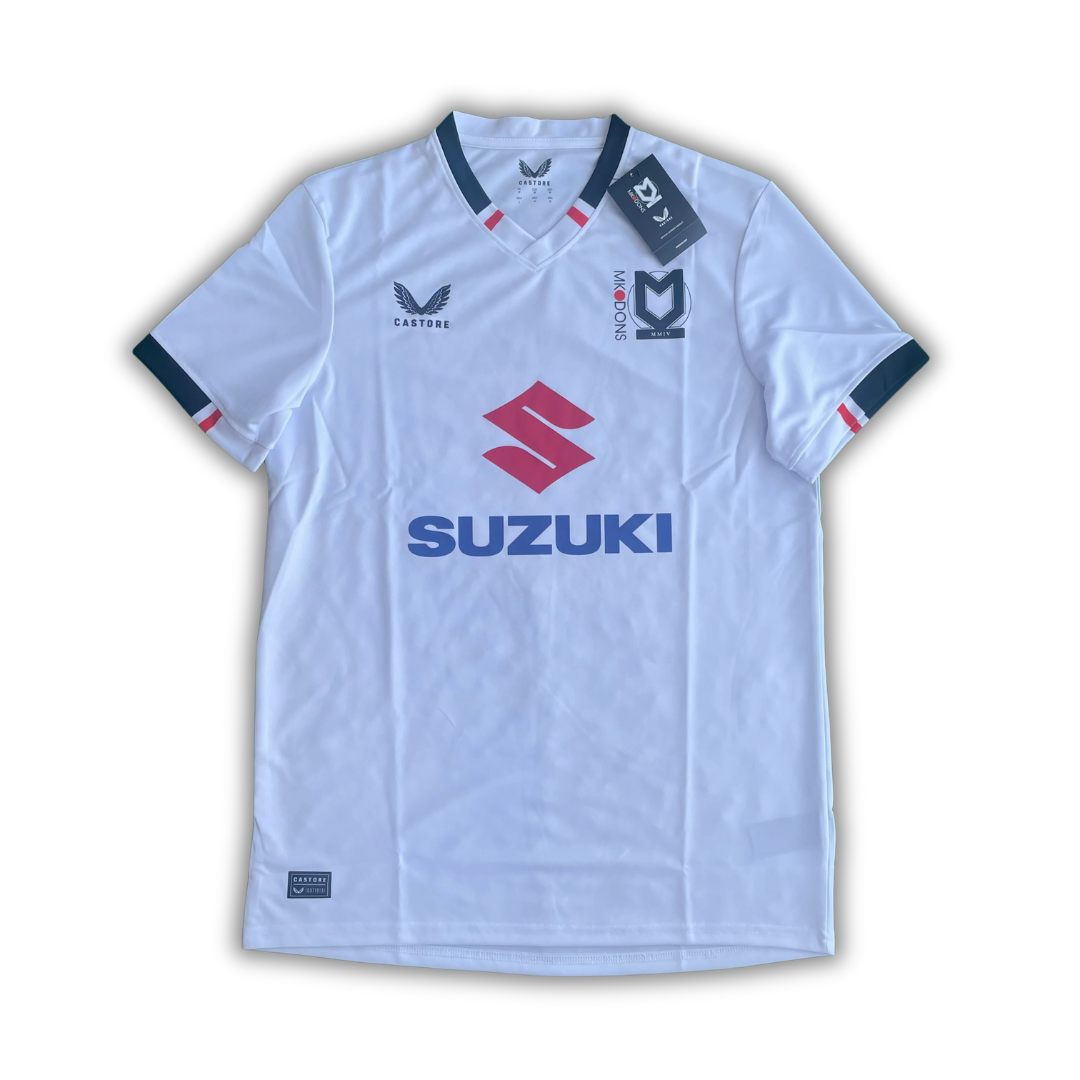 MK Dons 2023/24 Home Shirt (BNWT) - Multiple Sizes