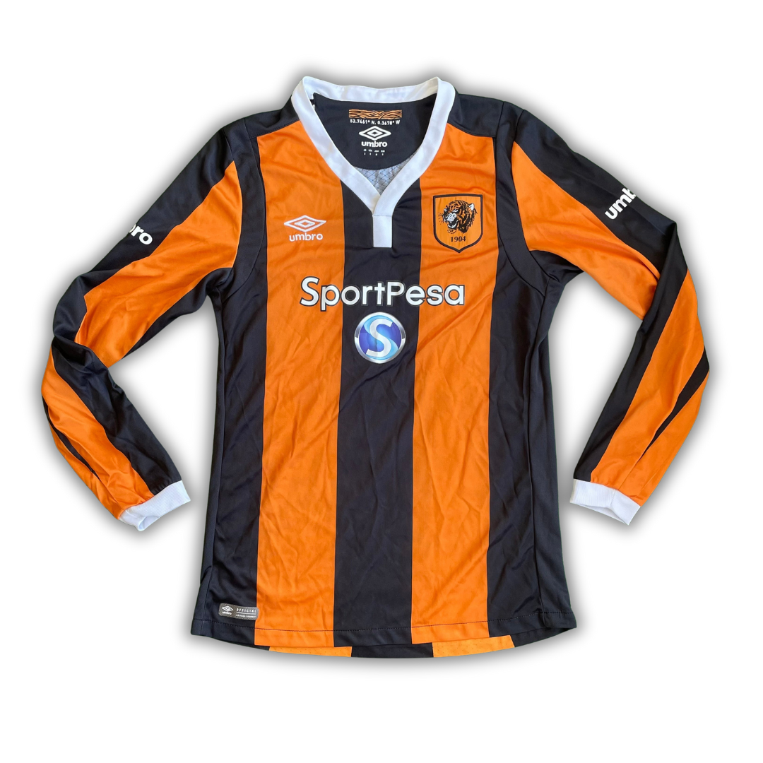 Hull City 2016/17 L/S Home Shirt (Very Good) - Size S