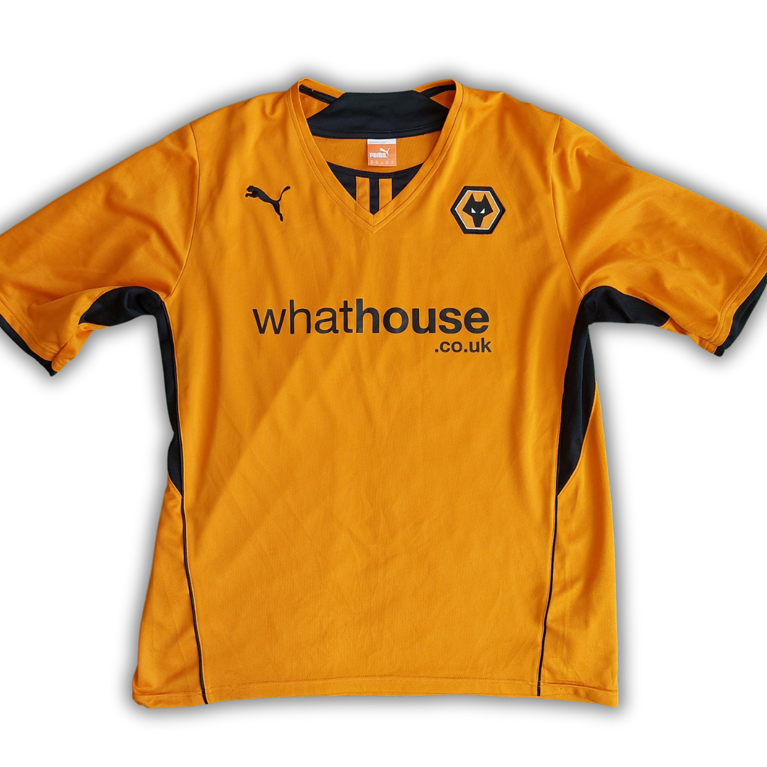 Wolverhampton Wanderers 2013/14 Home Shirt (Very Good) - Size XL
