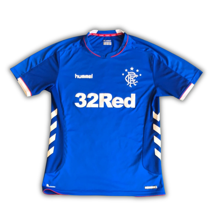 Rangers F.C. 2018/19 Home Shirt (Very Good) - Size L
