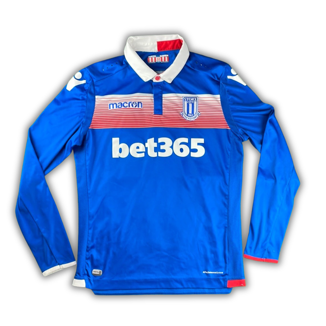 Stoke City 2017/18 L/S Away Shirt (Very Good) - Size S