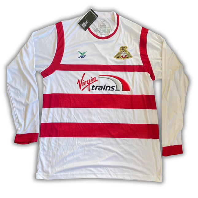 Doncaster Rovers 2017/18 L/S Home Shirt (BNWT) - Size XXL