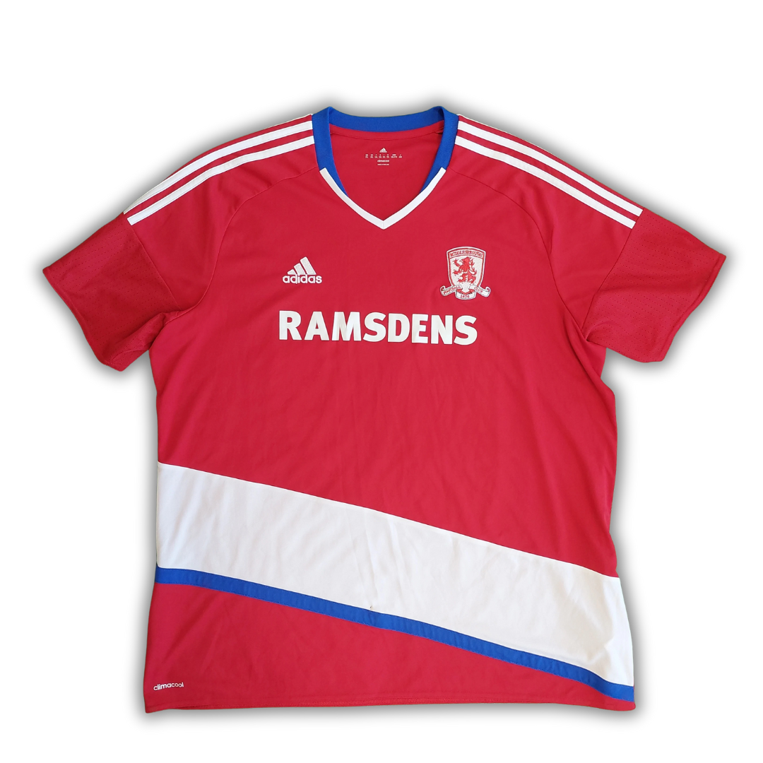 Middlesbrough 2016/17 Home Shirt (Very Good) - Size XXL