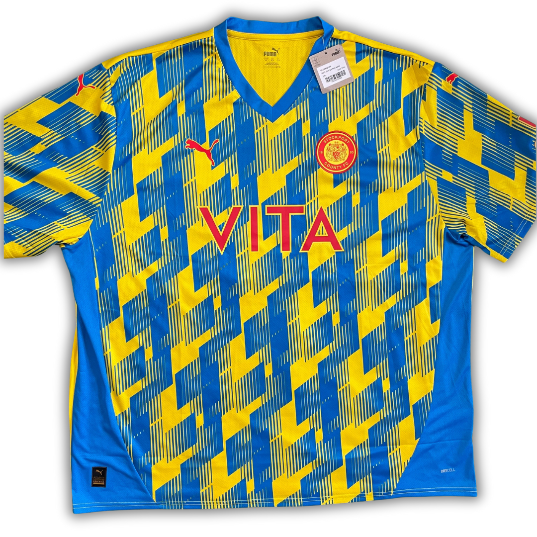 Stockport County 2024/25 Third Shirt (BNWT) - Size 5XL