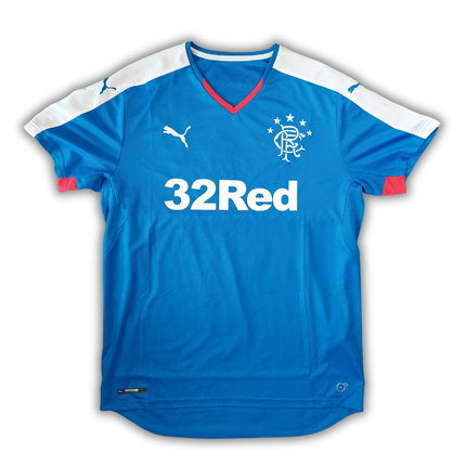 Rangers F.C. 2015/16 Home Shirt (Excellent) - Size XXL