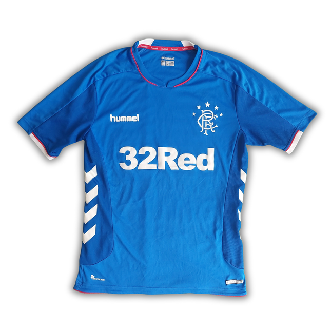 Rangers F.C. 2018/19 Home Shirt (Excellent) - Size S