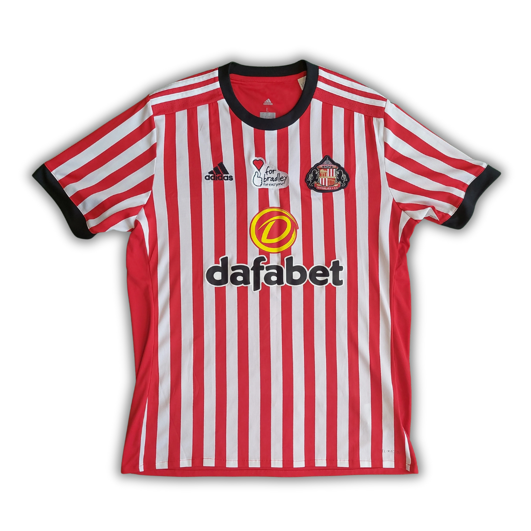 Sunderland 2017/18 Home Shirt (Excellent) - Size L