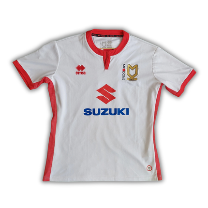 MK Dons 2017/18 Home Shirt (Very Good) - Size L