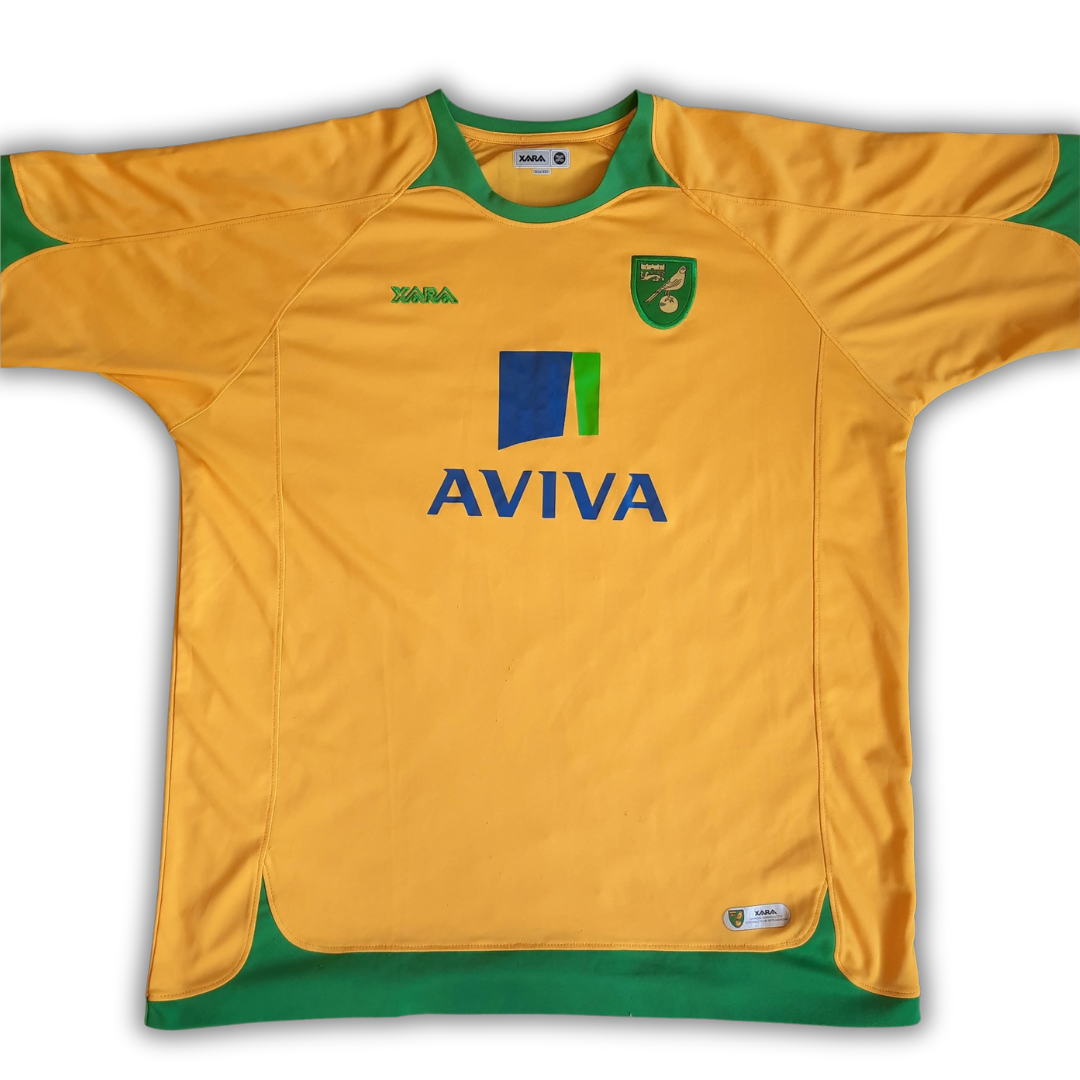Norwich City 2008/09 Home Shirt (Very Good) - Size XXL