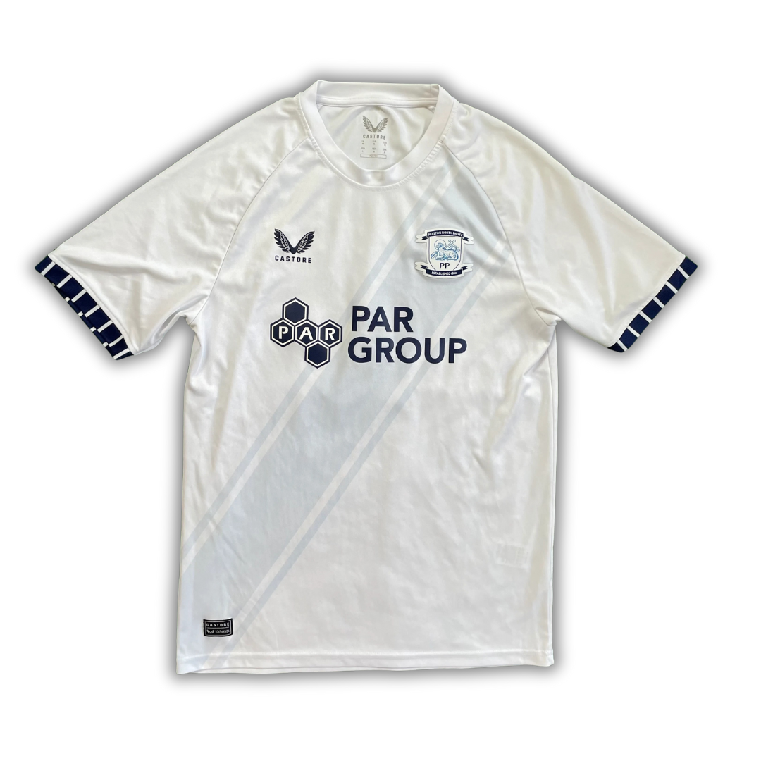 Preston North End 2024/25 Home Shirt (Excellent) - Size M