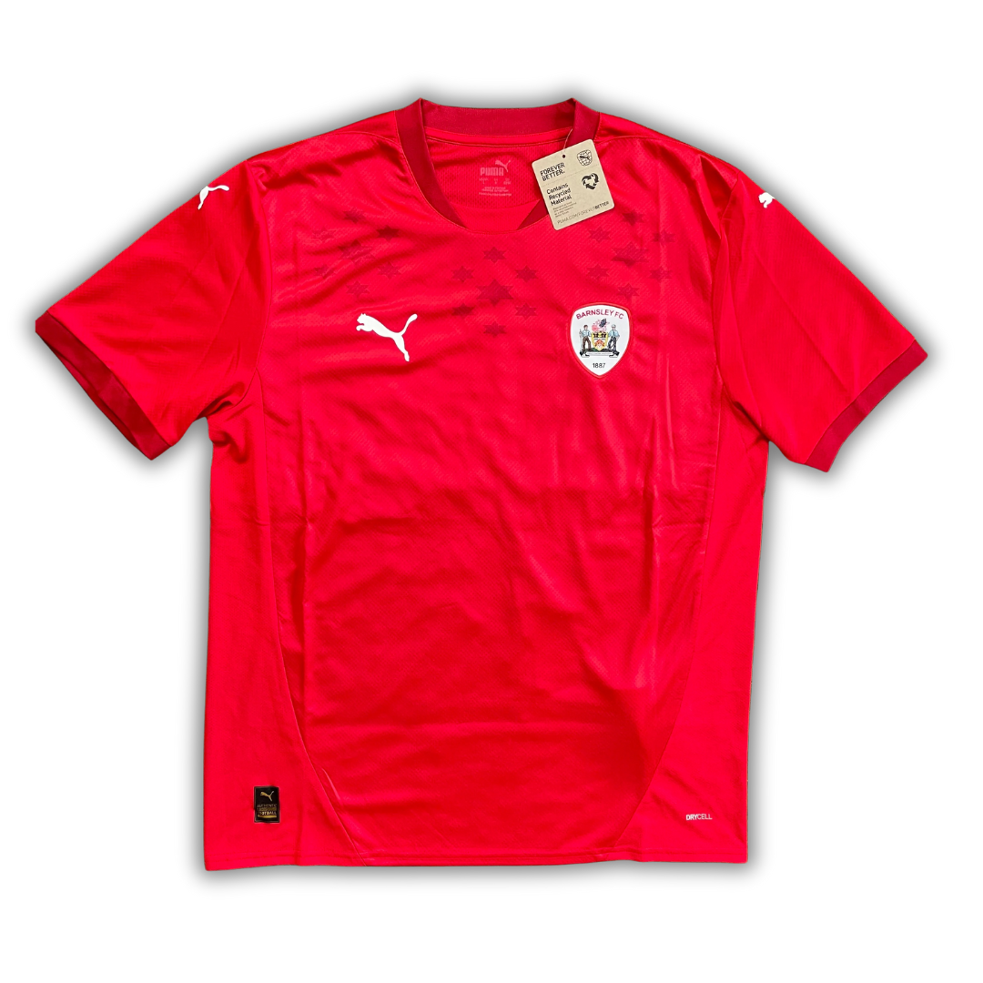 Barnsley 2024/25 Home Shirt (BNWT) - Multiple Sizes