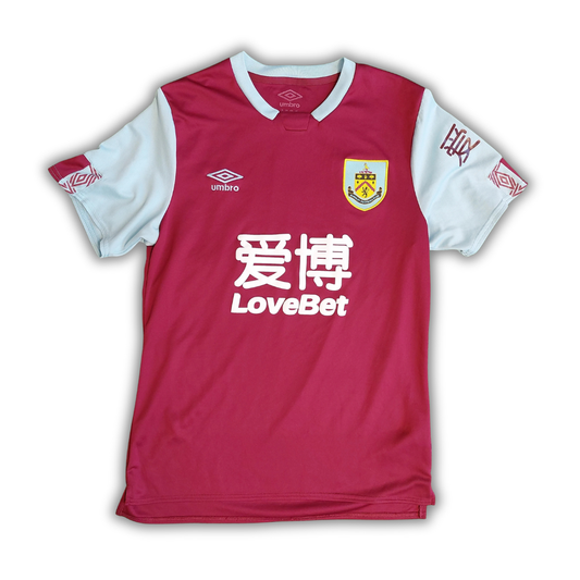 Burnley 2019/20 Home Shirt (Very Good) - Size S