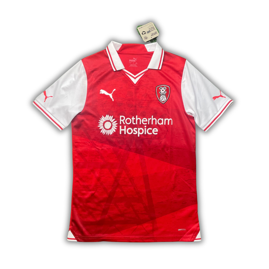 Rotherham United 2023/24 Home Shirt (BNWT) - Multiple Sizes
