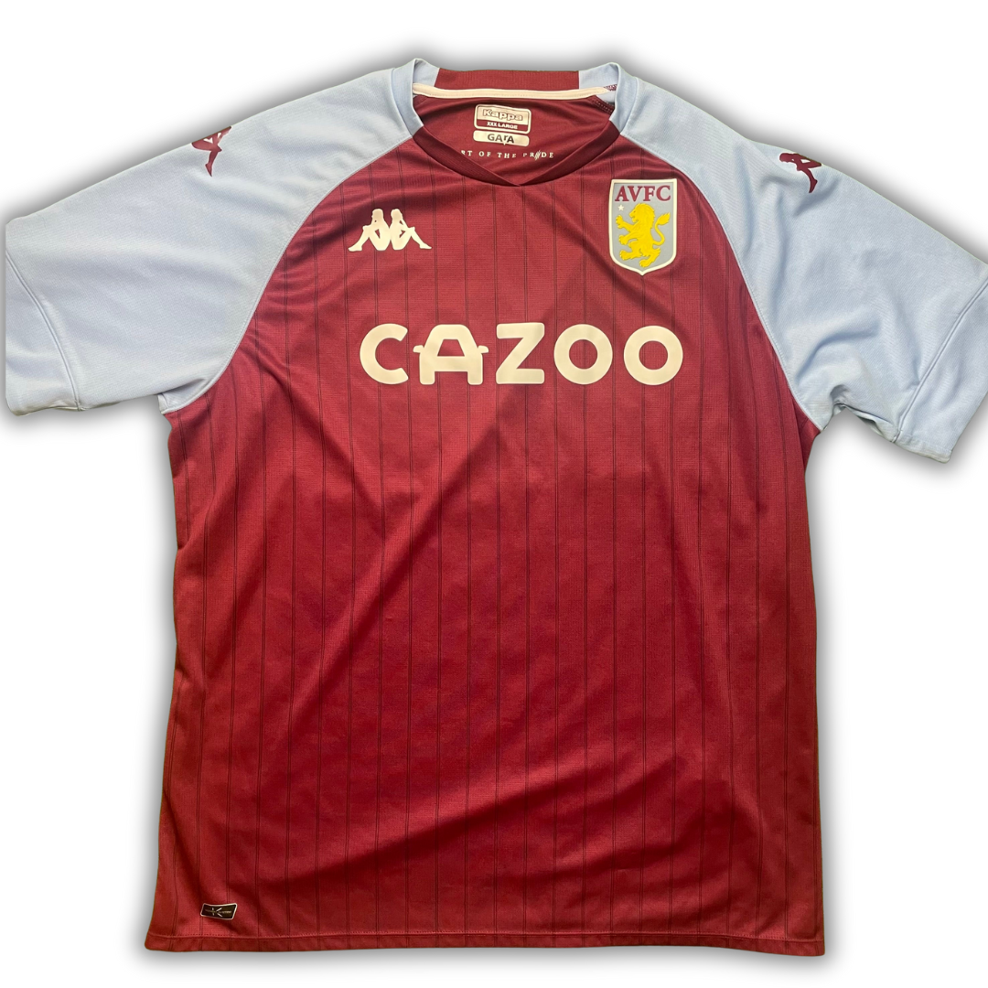 Aston Villa 2020/21 Home Shirt (Excellent) - Size 3XL