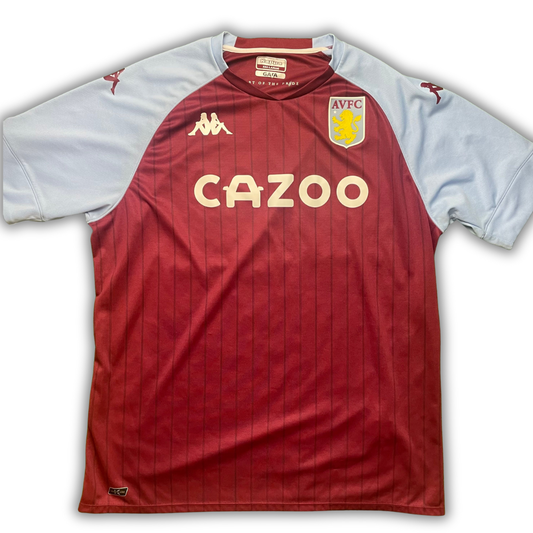 Aston Villa 2020/21 Home Shirt (Excellent) - Size 3XL