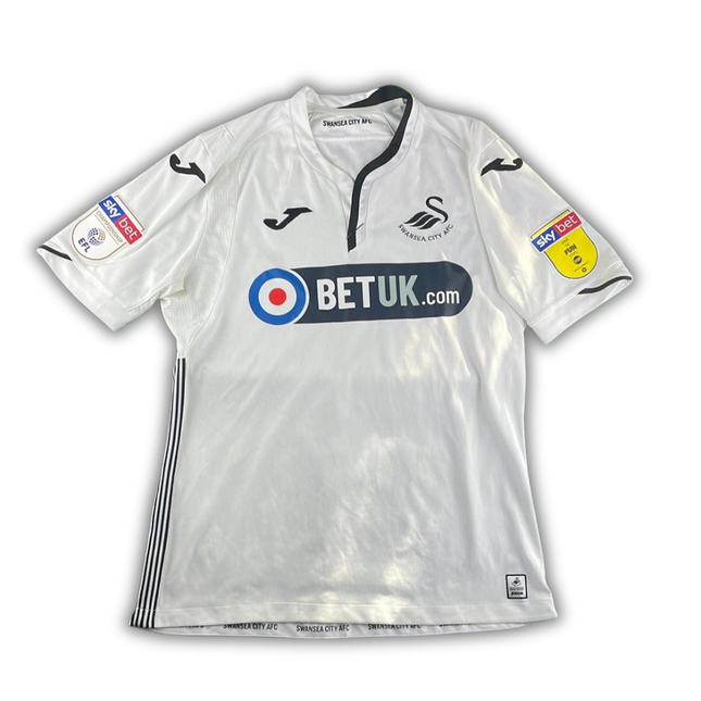 Swansea City 2018/19 Home Shirt (Excellent) - Size M