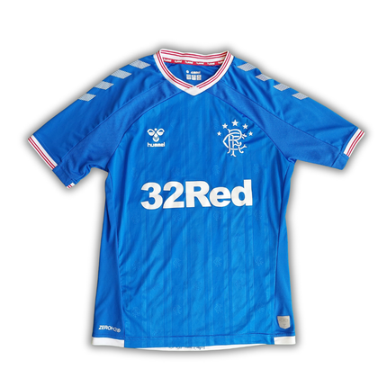 Rangers F.C. 2019/20 Home Shirt (Excellent) - Size M