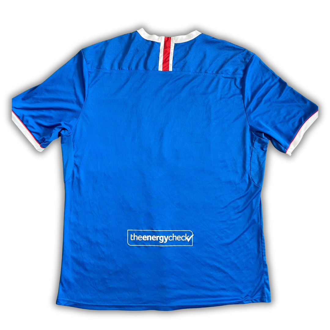 Rangers F.C. 2020/21 'Champions 55' Home Shirt (Very good) - Size 3XL