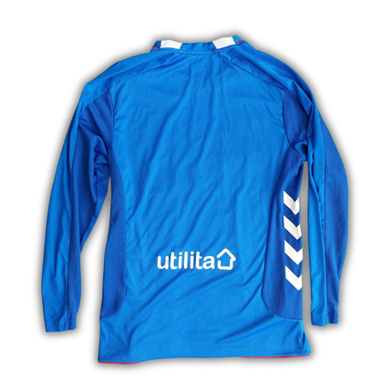 Rangers F.C. 2018/19 L/S Home Shirt (Excellent) - Size M
