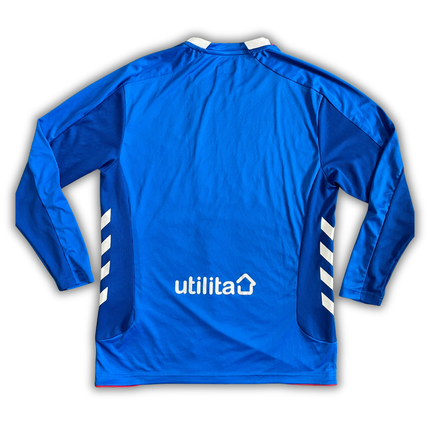 Rangers F.C. 2018/19 L/S Home Shirt (Very Good) - Size XL