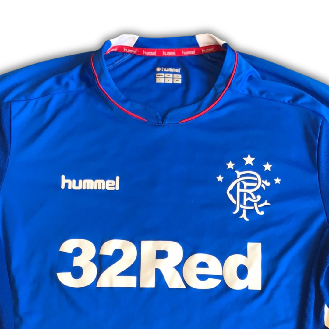 Rangers F.C. 2018/19 Home Shirt (Very Good) - Size L
