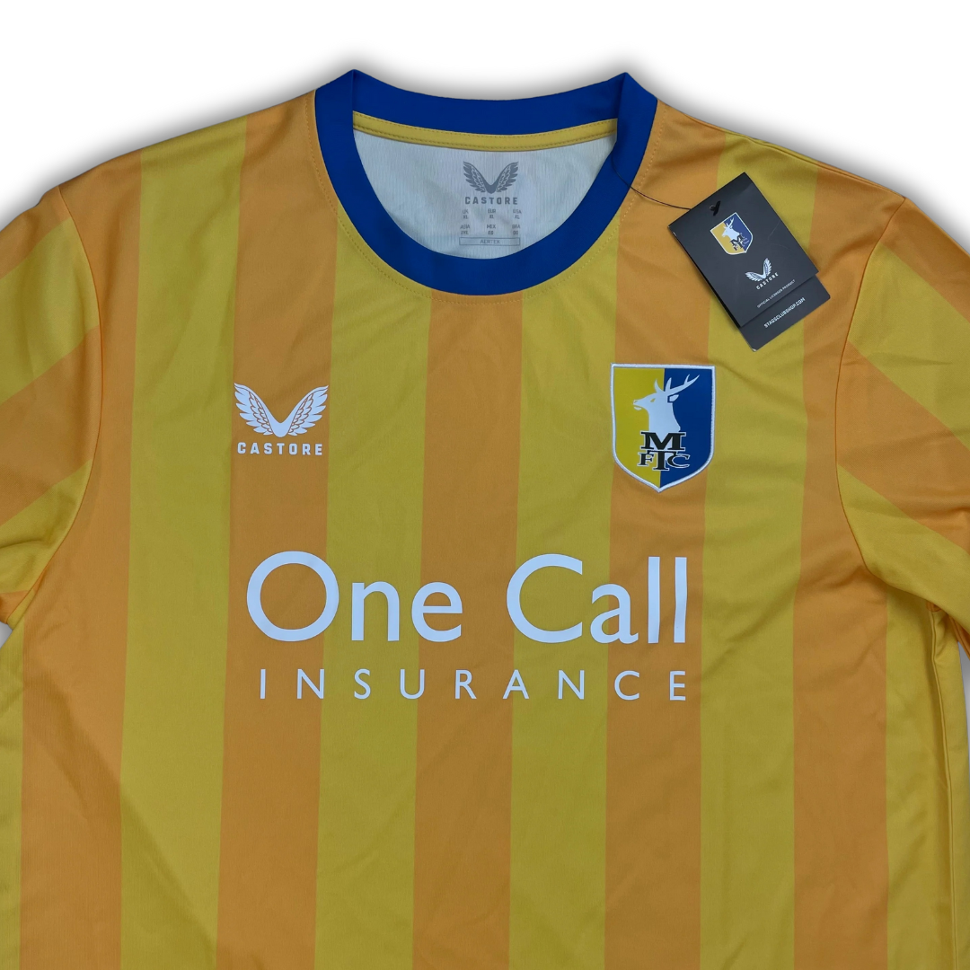 Mansfield Town 2024/25 Home Shirt (BNWT) - Size XL