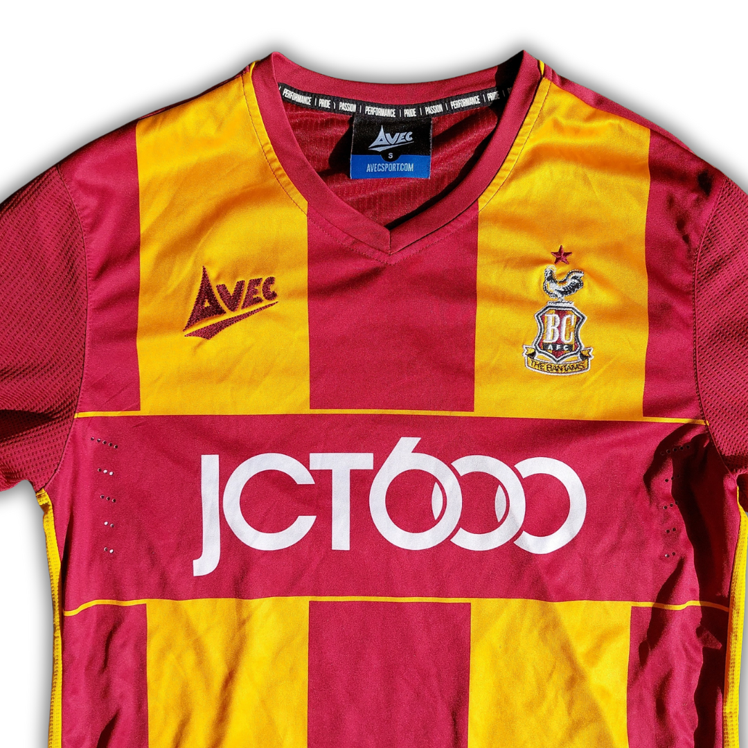 Bradford City 2017/18 Home Shirt (Excellent) - Size S
