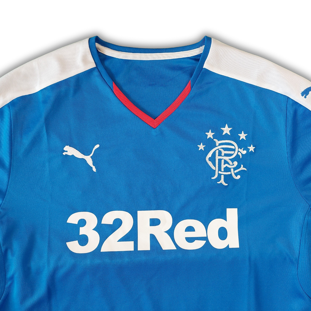 Rangers F.C. 2015/16 Home Shirt (Excellent) - Size XXL