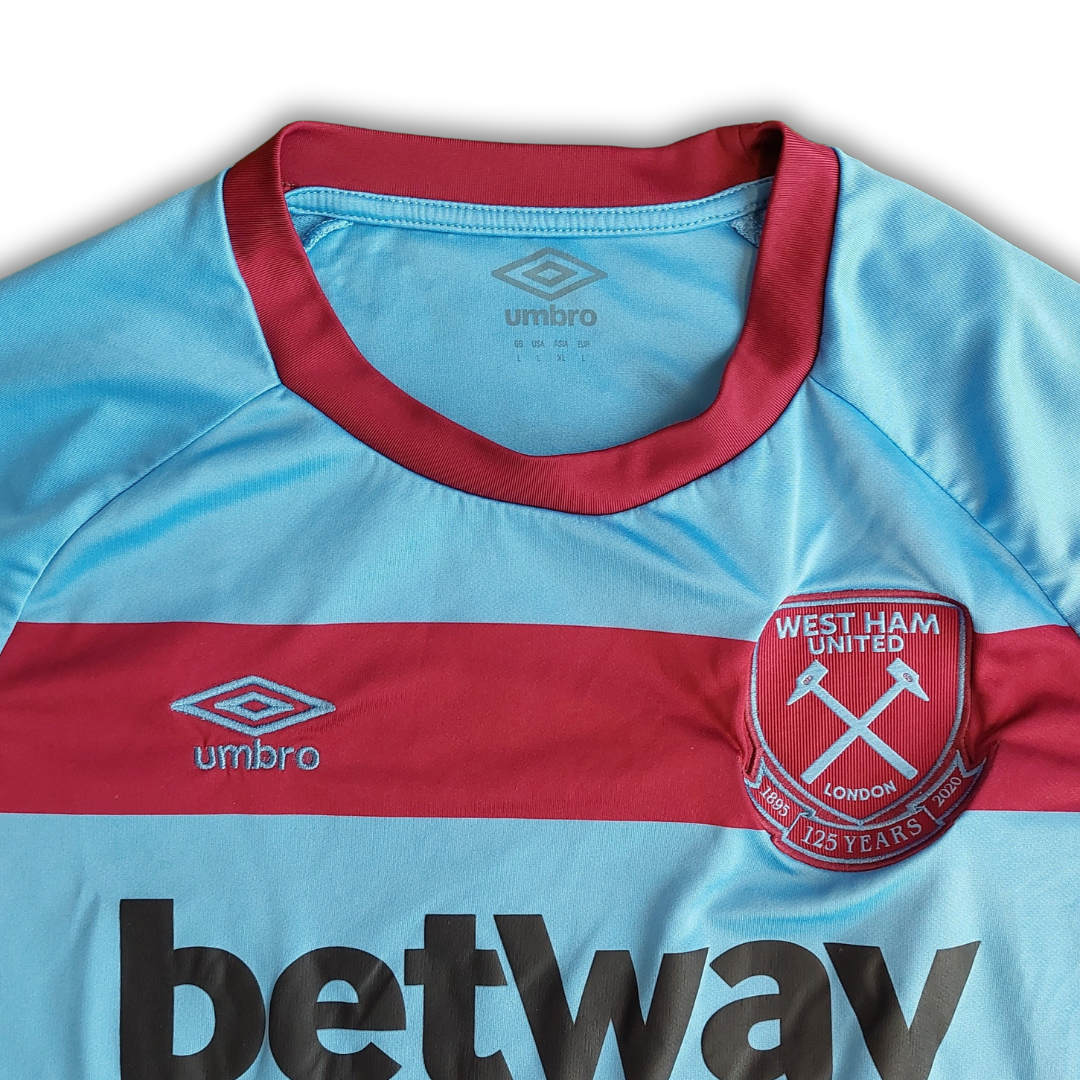 West Ham United 2020/21 Away Shirt (Very Good) - Size L