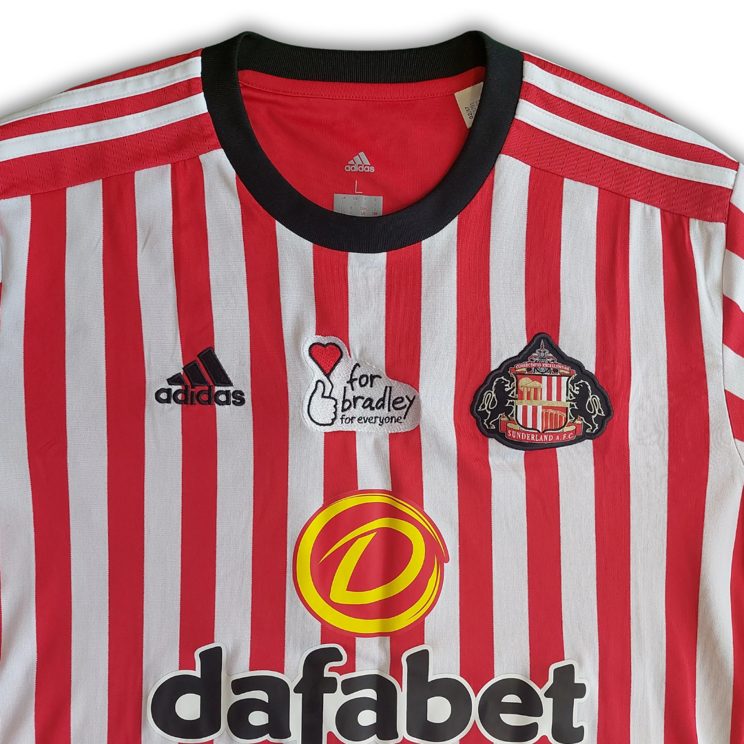 Sunderland 2017/18 Home Shirt (Excellent) - Size L