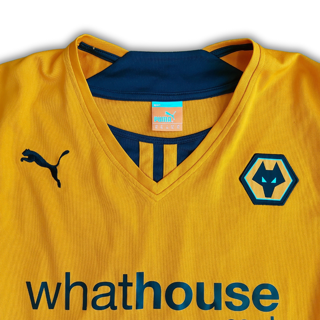 Wolverhampton Wanderers 2013/14 Home Shirt (Very Good) - Size XL