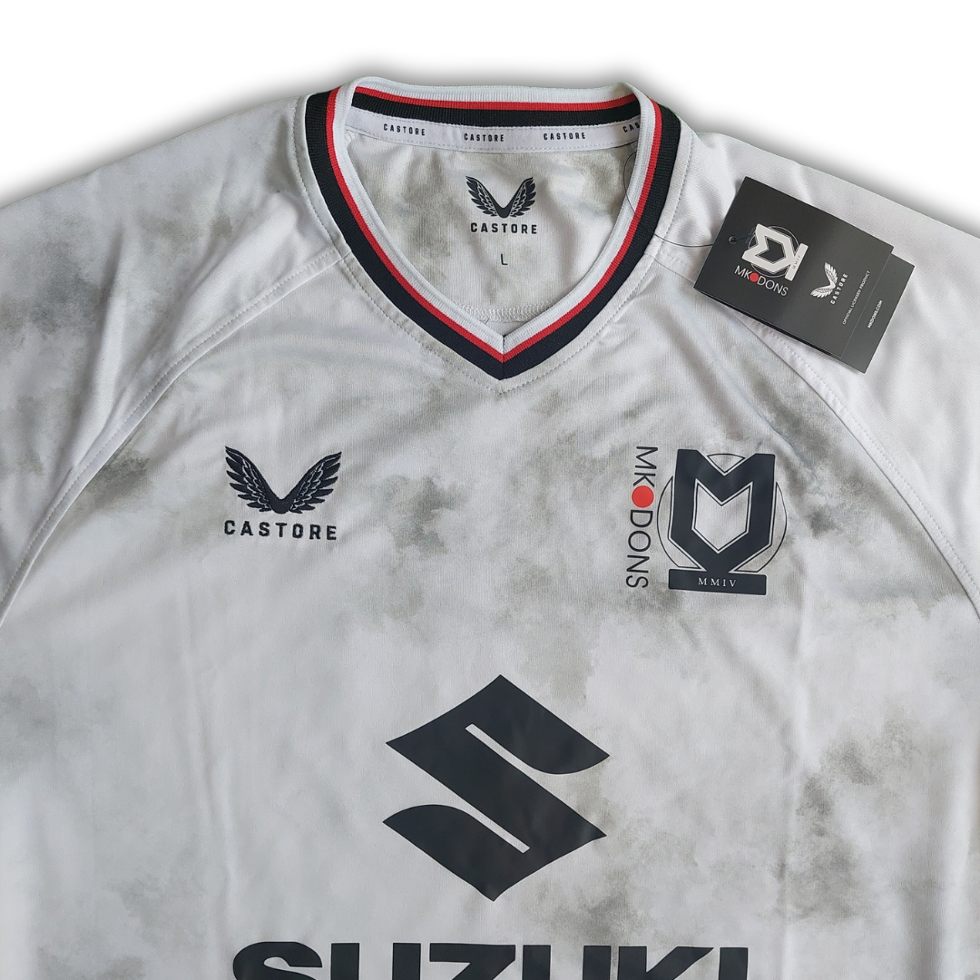 MK Dons 2022/23 Home Shirt (BNWT) - Multiple Sizes