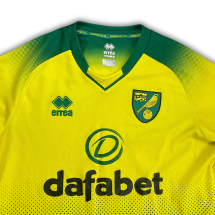 Norwich City 2019/20 Home Shirt (Very Good) - Size S