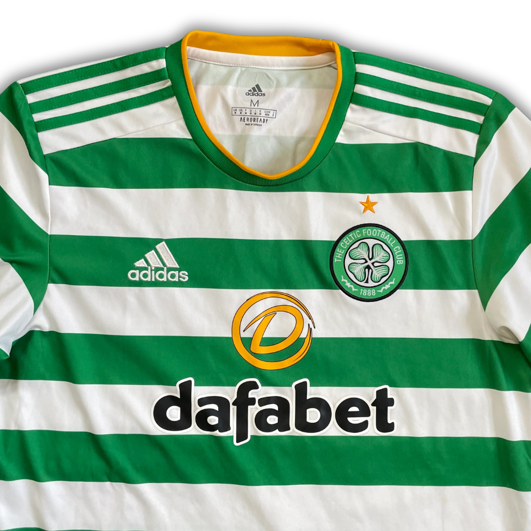Celtic FC 2020/21 Home Shirt (Excellent) - Size M