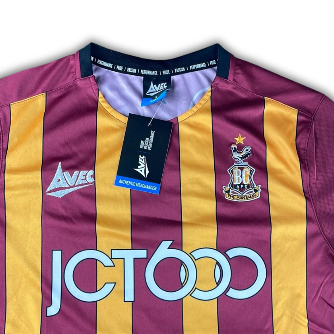 Bradford City 2019/20 Home Shirt (BNWT) - Size S