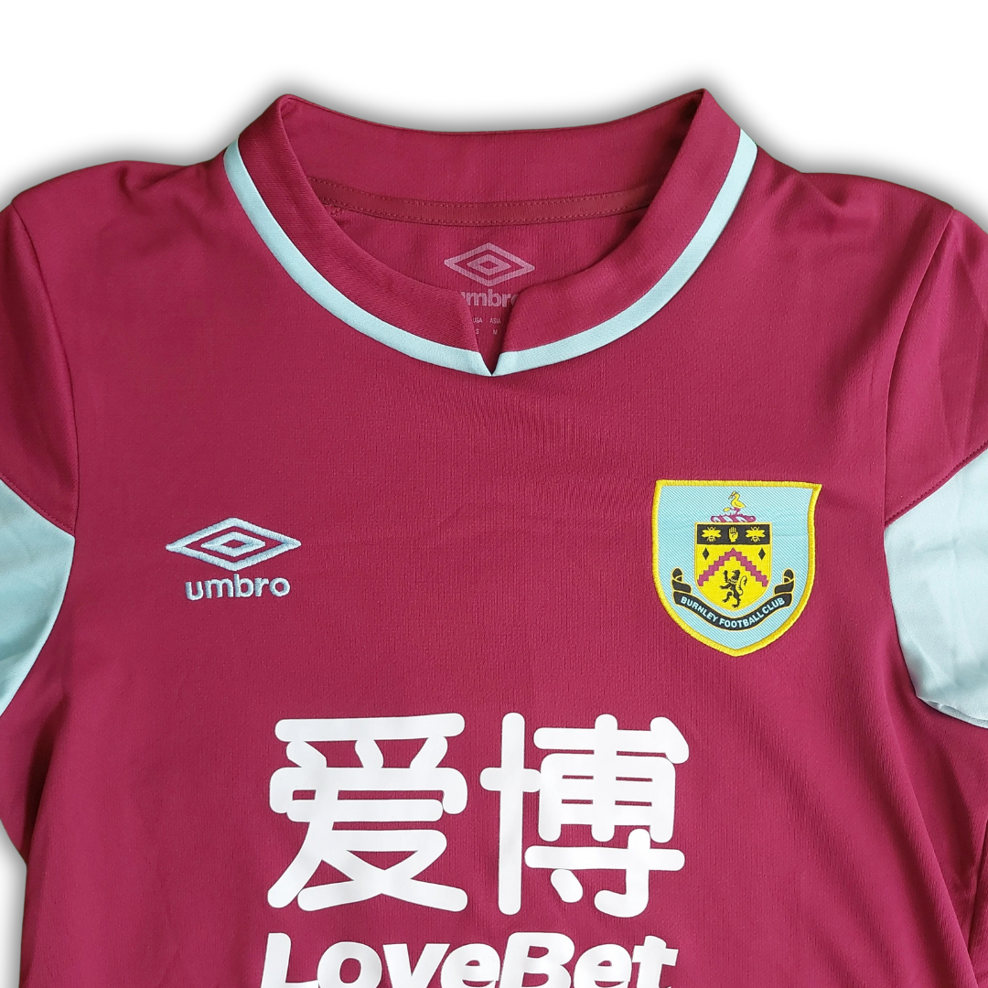 Burnley 2019/20 Home Shirt (Excellent) - Size S